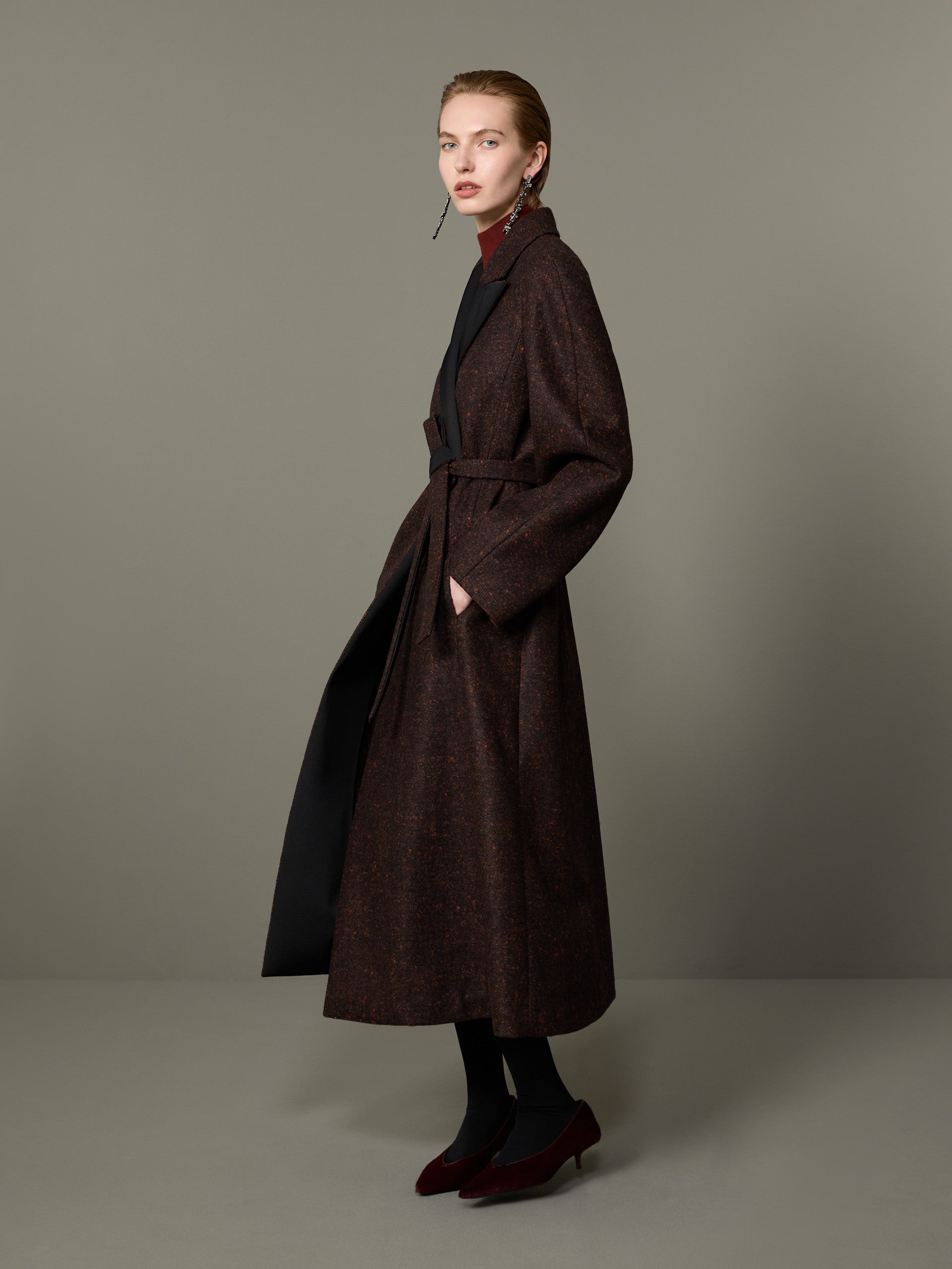 Max Mara Wool and alpaca redingote coat for Women