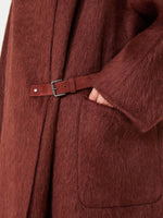 Max Mara Alpaca and wool wrap coat for Women