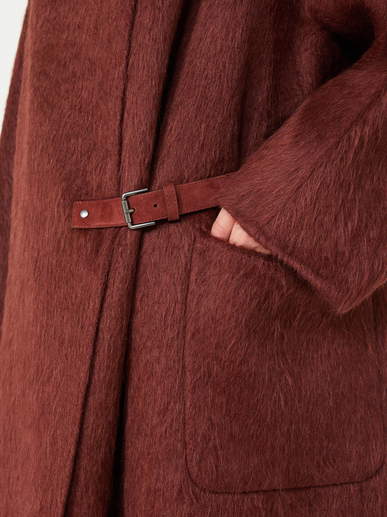 max mara alpaca and wool wrap coat
