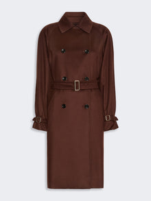 max mara cashmere broadcloth trench coat for women