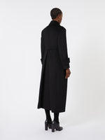 Camel Coat for Women - Black - Max Mara UAE