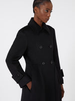 Camel Coat for Women - Black - Max Mara UAE