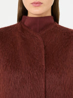 max mara short alpaca and wool coat for women