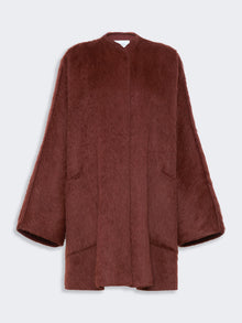max mara short alpaca and wool coat for women
