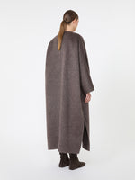 max mara oversized coat in camel and mohair for women