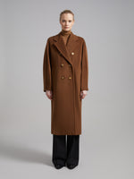 101801 Icon Coat for Women - Tobacco - Max Mara UAE