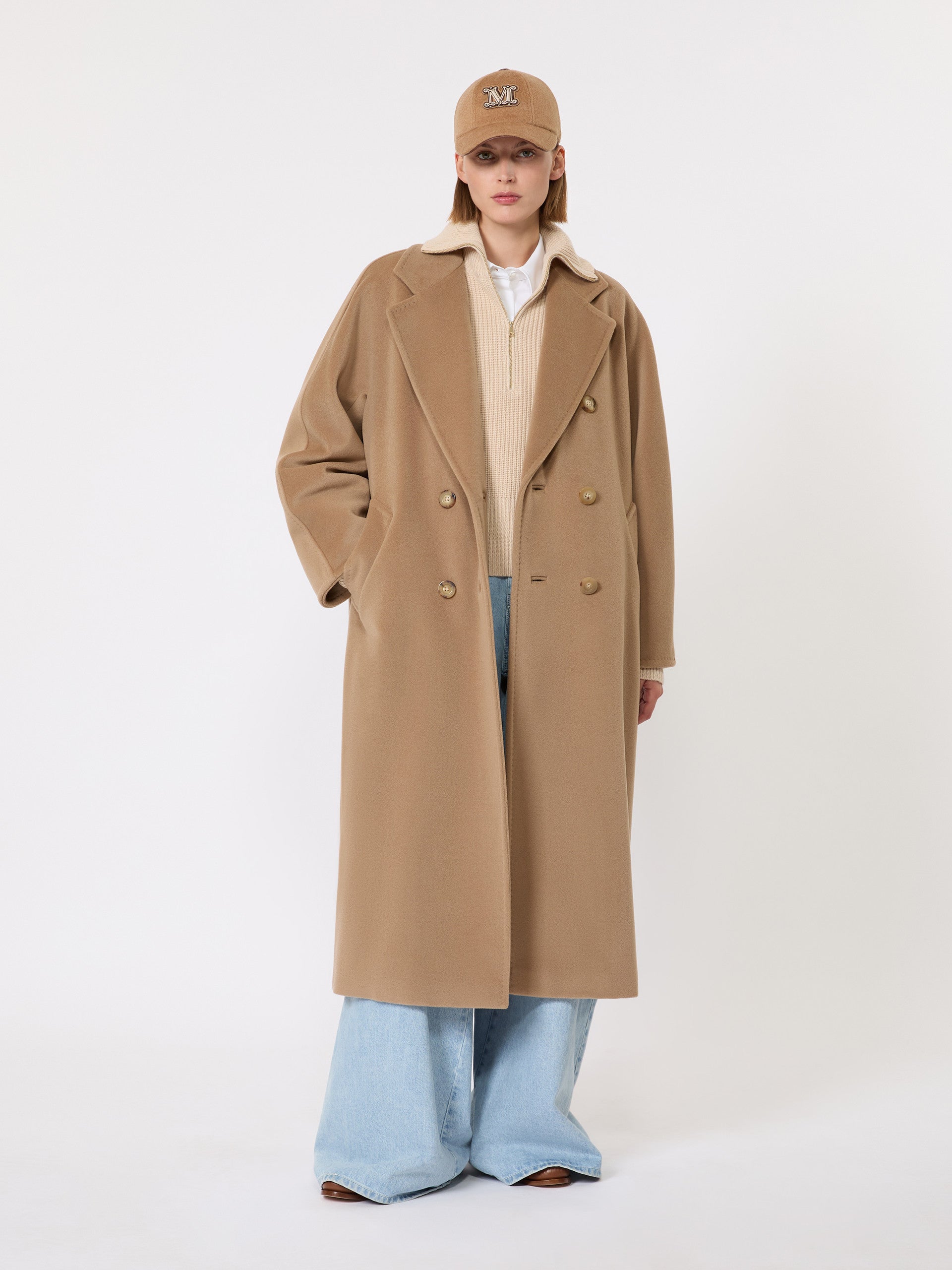 101801 Icon Coat for Women - Camel - Max Mara UAE