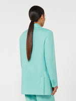 max mara olimpia jacket in chevron linen for women
