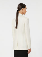 max mara pure linen blazer for women