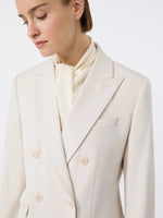 max mara double-breasted comfortable wool blazer for women