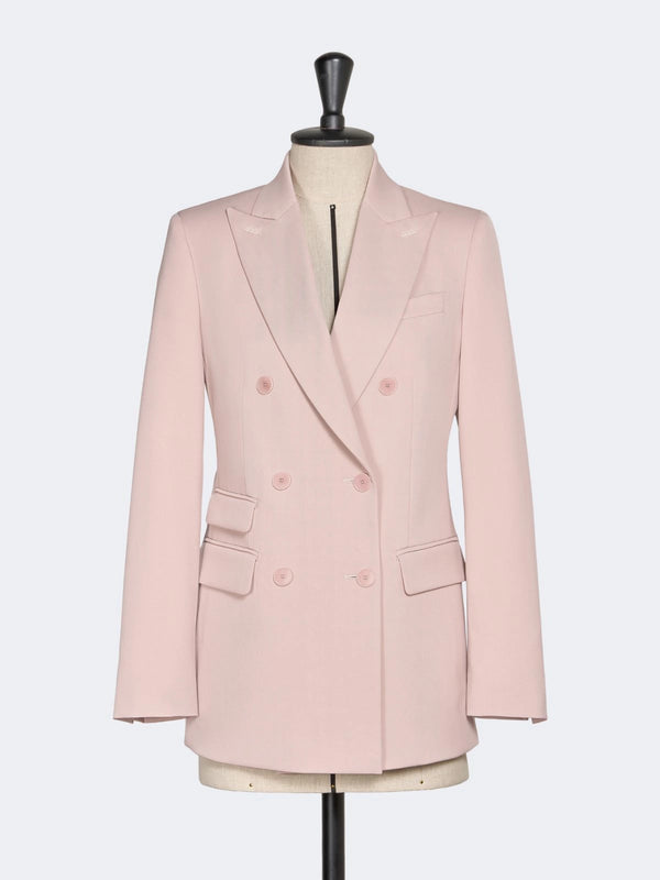 max mara double-breasted comfortable wool blazer for women
