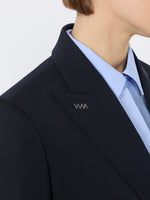 Double-Breasted Comfortable Wool Blazer for Women - Ultramarine - Max Mara UAE