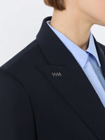 max mara double-breasted comfortable wool blazer for women