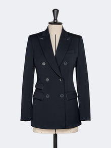 max mara double-breasted comfortable wool blazer for women
