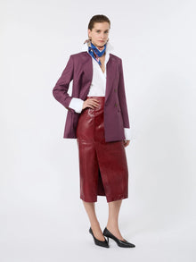 max mara wool, mohair and silk double-breasted blazer for women