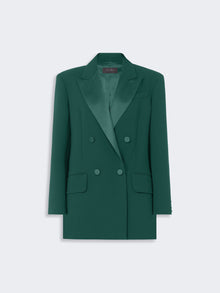max mara double-breasted lightweight cady blazer for women