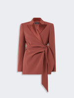 max mara cady criss-cross jacket for women