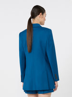 Woollen Cloth Blazer for Women - Navy - Max Mara UAE