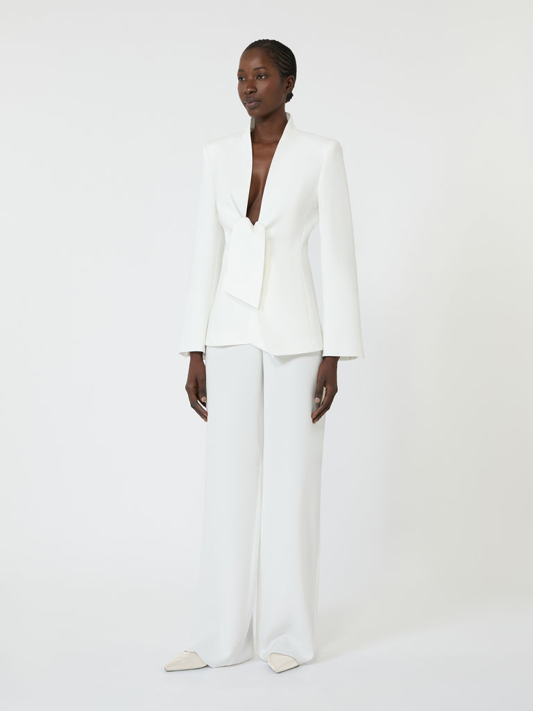 max mara cady jacket with sash detail