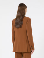 max mara slim wool gabardine blazer for women