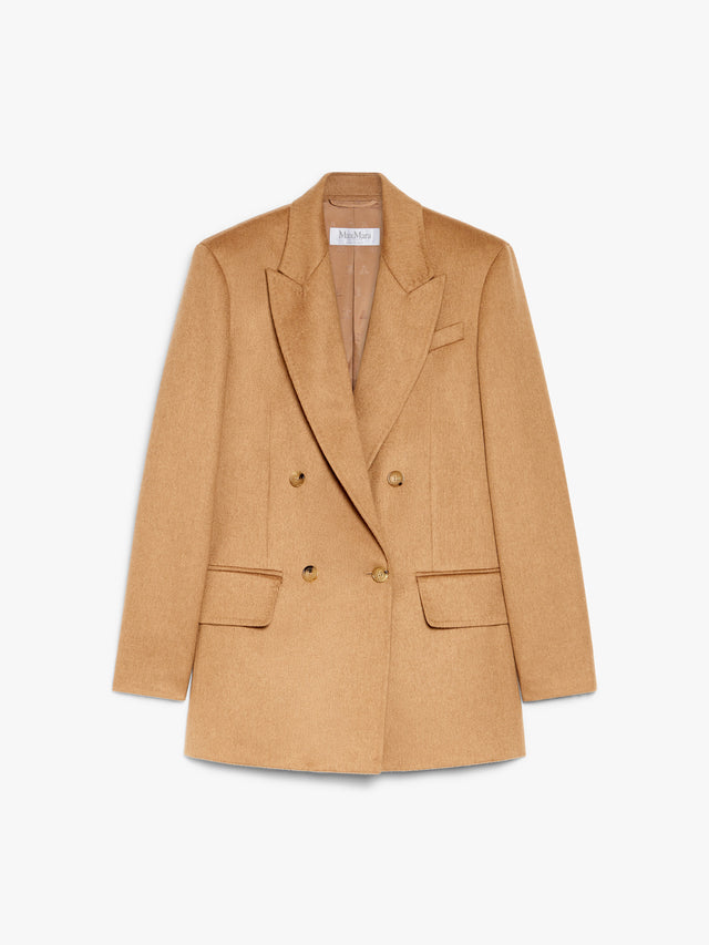 Olimpia Jacket In Pure Camel Drap for Women - Camel - Max Mara UAE