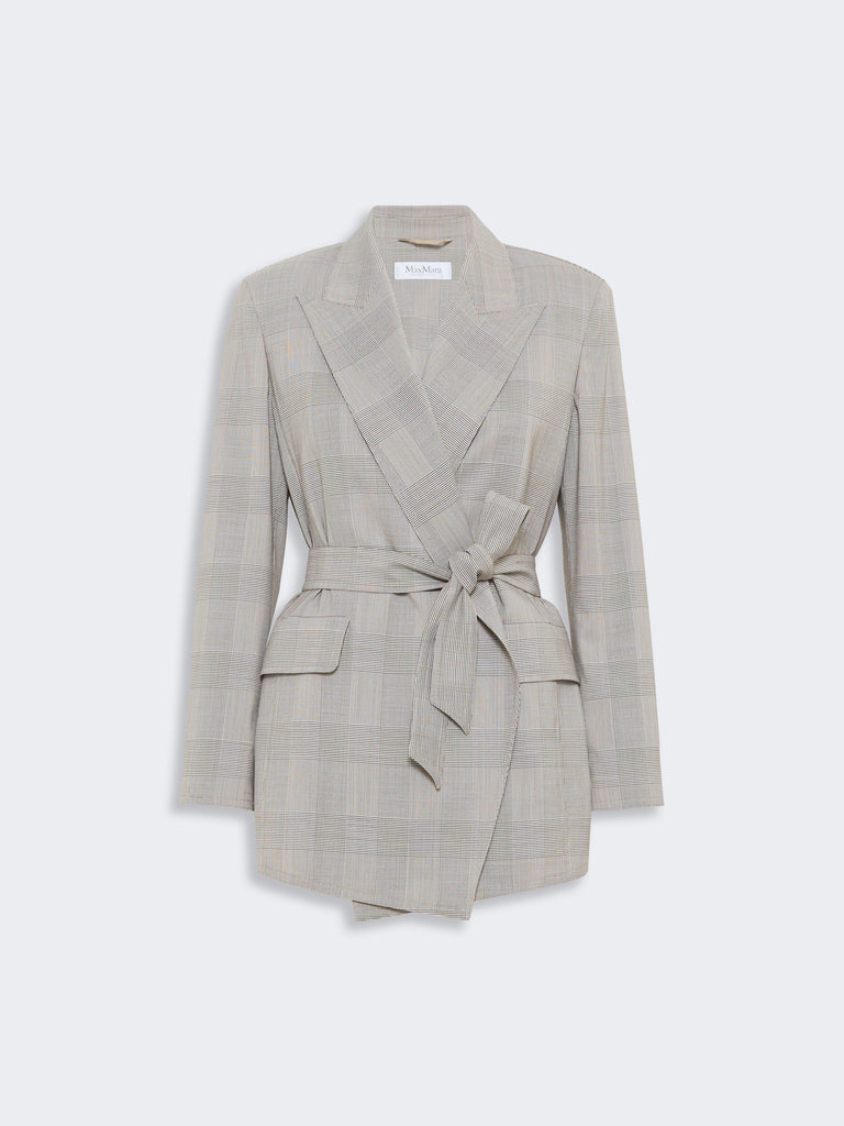max mara glen plaid wool robe-inspired coat