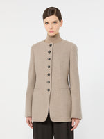 max mara cashmere crew-neck jacket for women