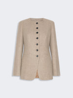 max mara cashmere crew-neck jacket for women