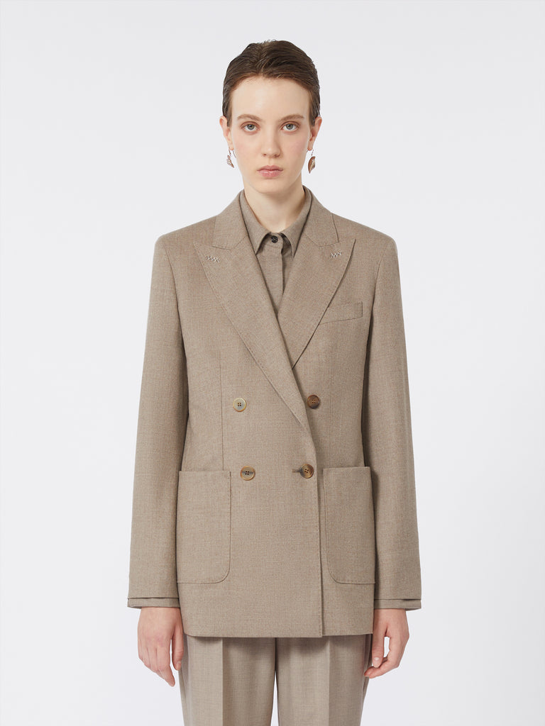 max mara cashmere foule blazer