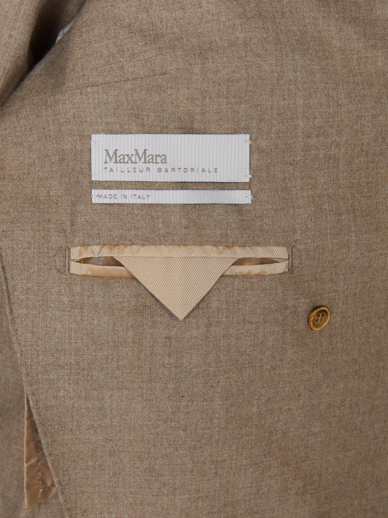 max mara cashmere foule blazer