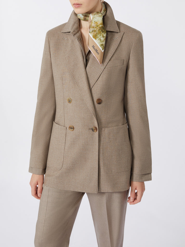 max mara cashmere foule blazer