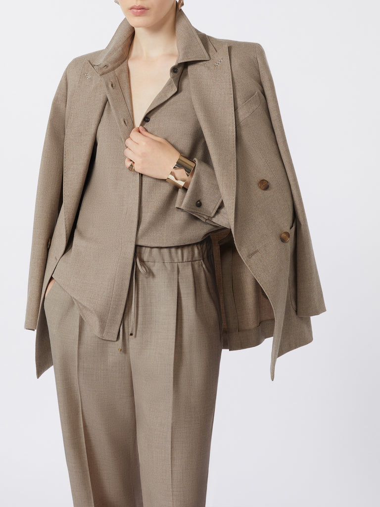 max mara cashmere foule blazer