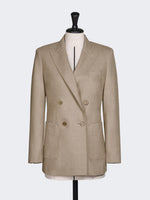 Cashmere Foule Blazer for Women - Turtledove - Max Mara UAE