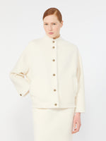 max mara double jersey wool bomber jacket for women