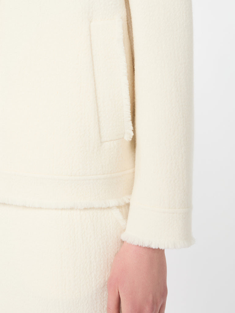 max mara double jersey wool bomber jacket