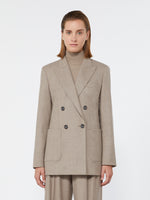max mara cashmere foule blazer for women