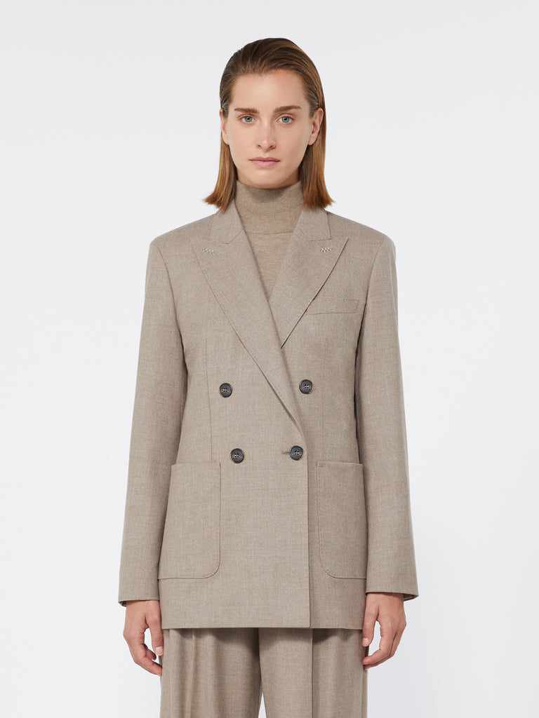 max mara cashmere foule blazer
