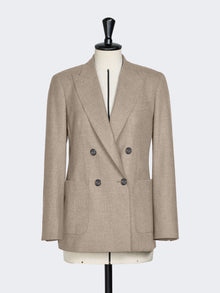 Cashmere Foule Blazer for Women - Turtledove - Max Mara UAE