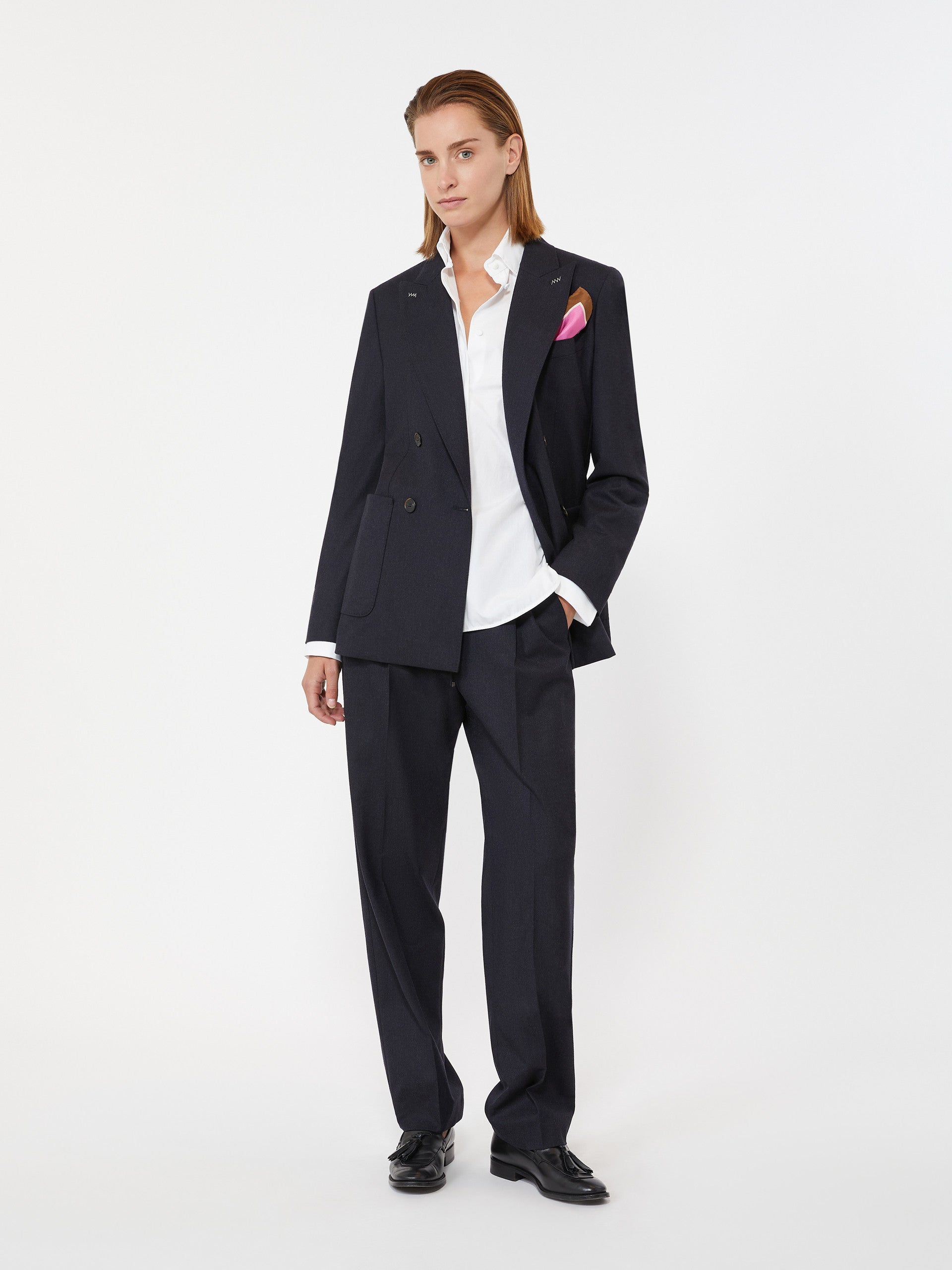 max mara cashmere foule blazer for women