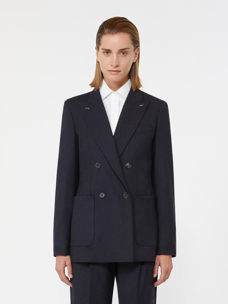 max mara cashmere foule blazer