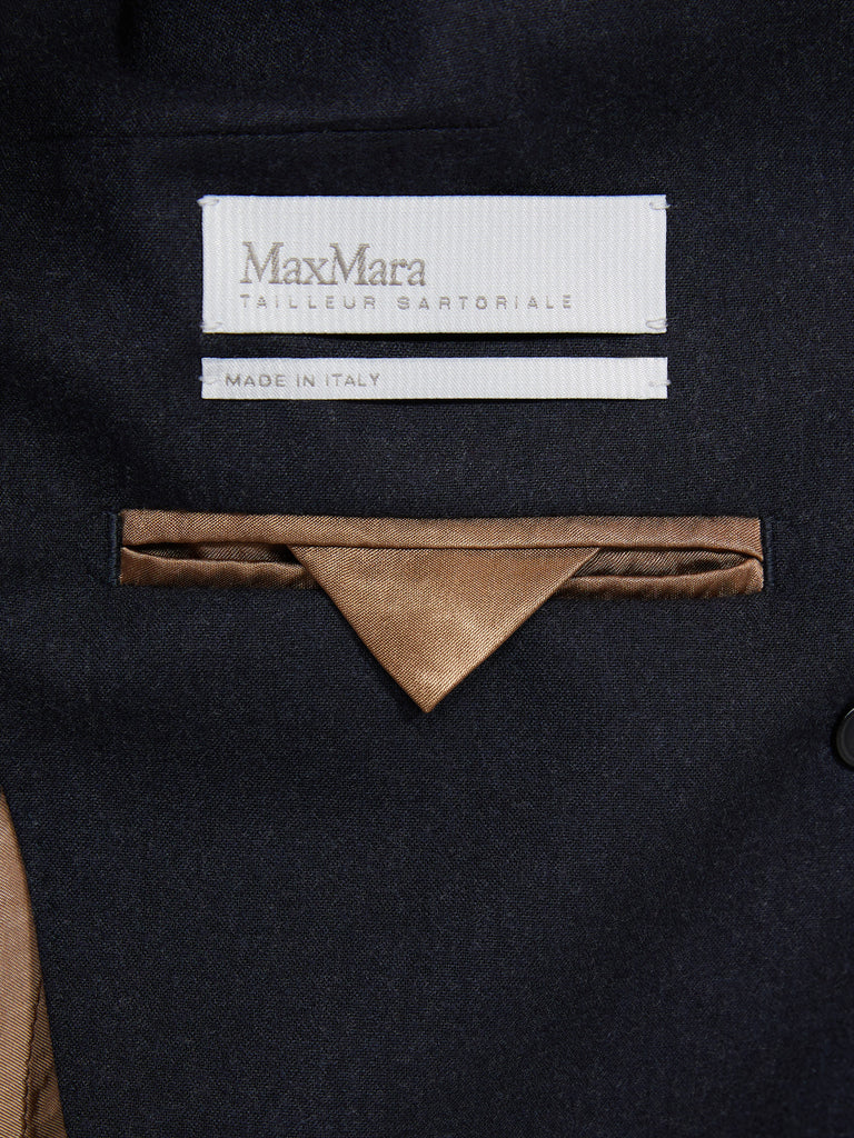 max mara cashmere foule blazer