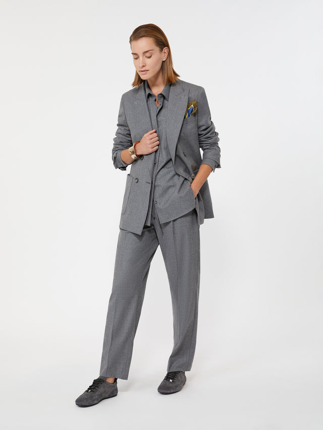 max mara cashmere foule blazer for women