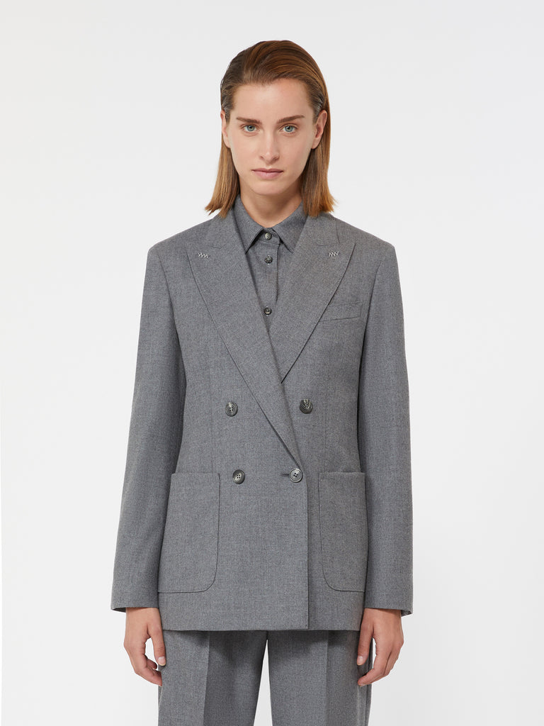 max mara cashmere foule blazer
