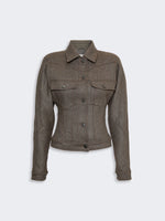 max mara felted wool trucker jacket for women