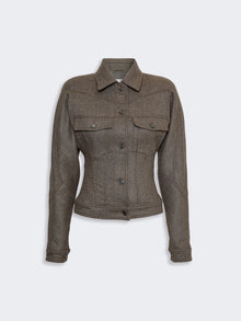 Max Mara Felted wool trucker jacket for Women
