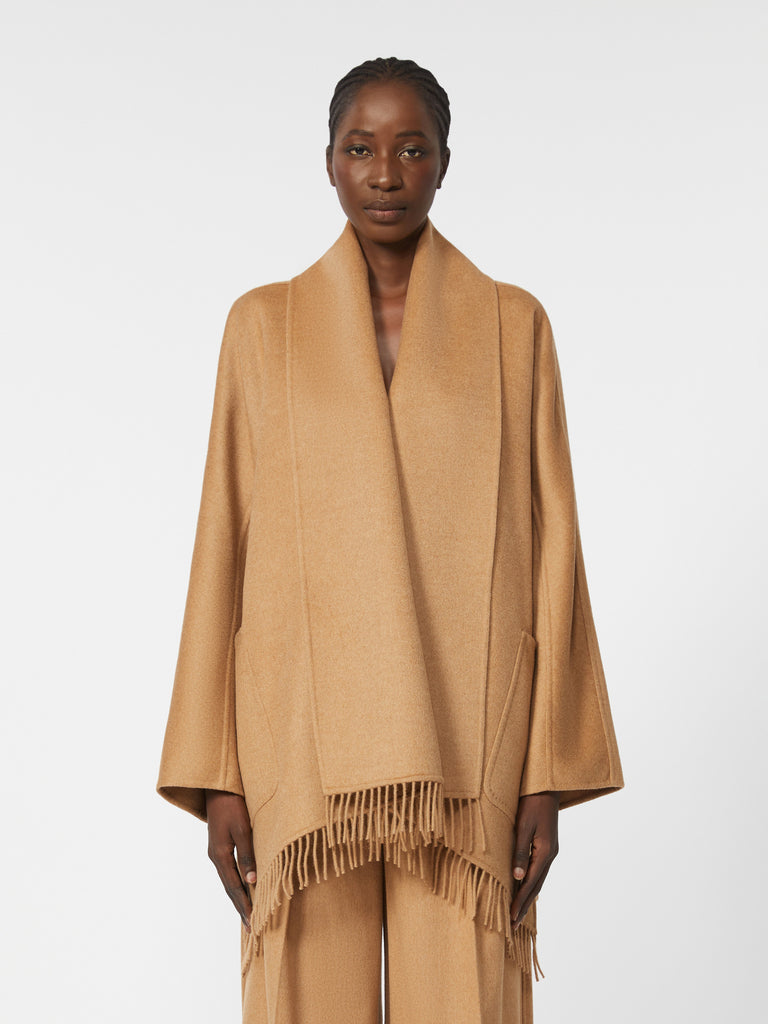 max mara camel cardigan coat