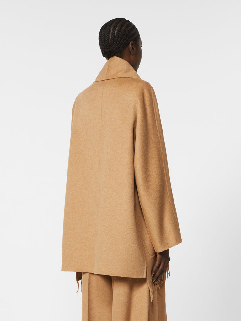 max mara camel cardigan coat