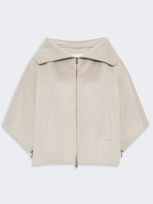max mara double cashmere cropped coat for women