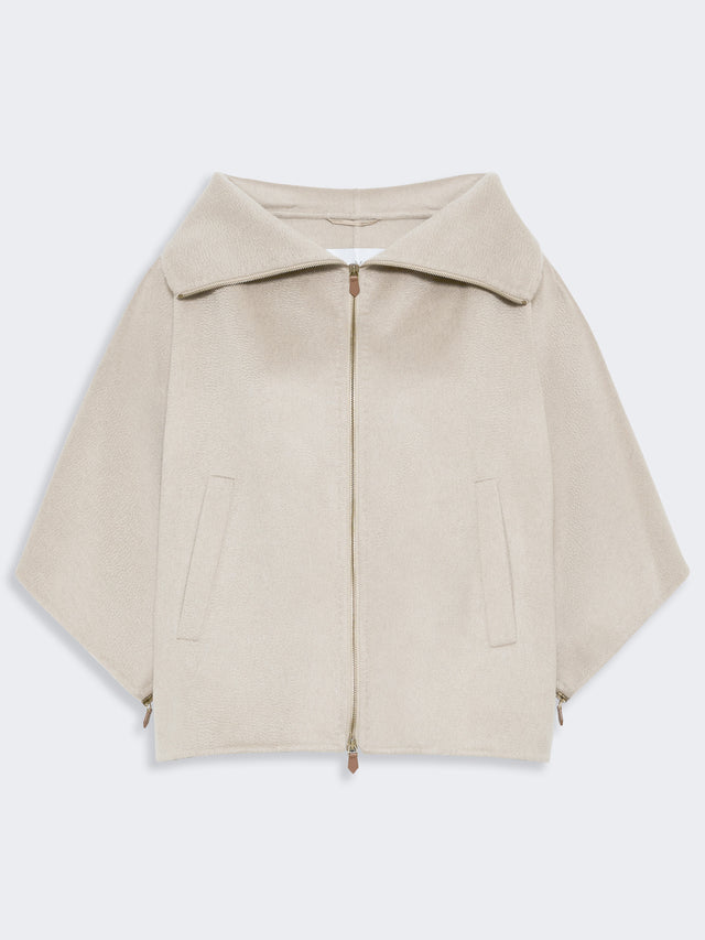 max mara double cashmere cropped coat for women