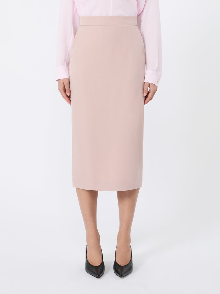 max mara comfortable wool pencil skirt